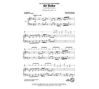 Stevie Wonder: Sir Duke (Arr. Audrey Snyder). Partituras para Acompañamiento de Piano