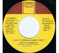 Stevie Wonder - Stevie Wonder I Ain't Gonna Stand For It / Knocks Me Off My Feet USA 45 7" sgl