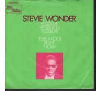 STEVIE WONDER - YESTER ME YESTER YOU YESTERDAY 7 INCH (7" VINYL 45) GERMAN TAMLA MOTOWN 1969
