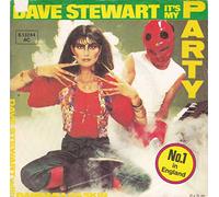 STEWART, DAVE - STEWART, DAVE / IT`S MY PARTY / WAITING IN THE WINGS / 1981 / neue weiße ERSATZHÜLLE !!! Originalcover ist nivht vorhanden !!! / STIFF RECORDS # 6.13244 / Deutsche Pressung / 7" Vinyl Single Schallplatte