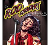 Rod stewart - Sir rod stewart and some of his early "faces"