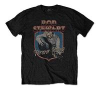 Stewart Rod - T-Shirt # S Black Unisex # Forever Crest