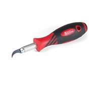 StewMac - Herramienta Limpieza Ranura de Traste Cincel de Borde Cuadrado 0,48 cm Reemplazable, Longitud 14 cm, 2 Cuchillas Incluidas, para Diapasones Encuadernados