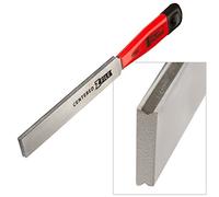 StewMac - Z-File Centrado Lima de Coronado de Trastes en V, Abrasivo Diamante Grano 300, Doble Borde en Ángulo, para Acero Inoxidable y Níquel Plata