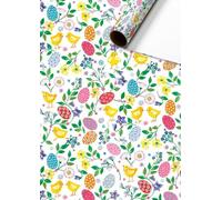 STEWO Papel de regalo amarillo Eggwina 70 cm x 2 m (1 pieza)