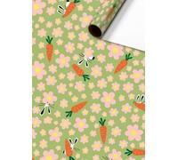 STEWO Papel de regalo Lotti verde 70 cm x 2 m (1 pieza)