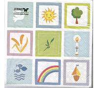 stewo Pius - Servilleta de Papel (Multicolor, Papel, Imagen, 330 mm, 33 cm, 20 Pieza(s))