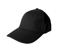 STEXFIT Gorra niño con visera precurvada, gorro algodón niño transpirable, ajustable y antisudor - Gorra niño con visera ligera y cómoda - Unisex, Negro , talla unica