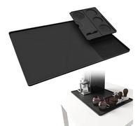 STFALI 40 x 60 cm, alfombrilla de silicona para cafetera, cafetera con alfombrilla de tamping separable, accesorios para cafetera Ninja con borde curvado, accesorios para Ninja Luxe Cafe