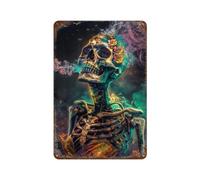 STFHRTFGGH Póster de metal con texto en inglés "Smoking Habit Is Bad", 30 x 20 cm