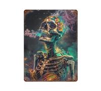 STFHRTFGGH Póster de metal con texto en inglés "Smoking Habit Is Bad", 40 x 30 cm