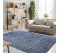 STGAO Alfombras Dormitorio 130 x 200 cm Diferentes Tamaños Alfombra Esponjosa de Cama Súper Suave Adecuado para Salón Dormitorio Sofá Suelo, Gris