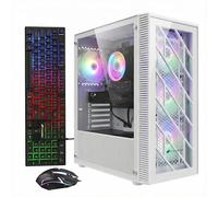 STGAubron PC de escritorio para juegos, Corei7 8ª generación, GTX 1660S 6G | Torre de computadora para juegos para streaming, edición de video, hogar, escuela, I7 hasta 4.1 GHz, ventilador ARGB, WiFi 6
