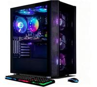 STGAubron PC de escritorio para juegos, Intel Core i7 hasta 3.9G, GeForce RTX 3060 12G GDDR6, 32G, 1TB SSD, WiFi, BT 5.0, RGB Fanx6, teclado RGB, mouse RGB, alfombrilla de mouse, barra de sonido