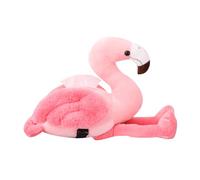 Stgbcst Figura decorativa de animales como caja de pañuelos de felpa suave. Mantiene tus paños ordenados y embellece cualquier salón (40 x 50 cm) (flamencos)