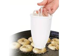 STGBCST Portable Donut-Maker Donut-Schneider Backwerkzeug Kunststoff-Teigspender selbstgemachte Frittierte Donut Form für die Herstellung von Küchengebäck