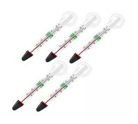 Stgfyxgs 2X 5 con Ventosa, Tubo de Vidrio de Doble Capa de