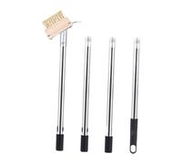 Stgfyxgs 3 Piezas Crack Weeder Cepillo Limpiador de Ranuras y Herramienta de Hierro Inoxidable para Eliminar Extractor de Juntas y Bordillos, Longitud 160 Cm