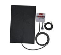 Stgfyxgs Almohadilla Térmica para Reptiles, Cojín Calentador, Temperatura Ajustable, Alfombrilla Térmica para Terrarios, Alfombrilla Térmica para Dragones Barb, 20 Cmx30cm