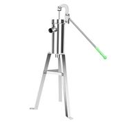 Stgfyxgs Bomba Manual para Pozos de Agua Subterránea - Fácil Instalación - Bomba de Succión Manual de Acero Inoxidable para Estanques Y Huertos, Altura 58cm