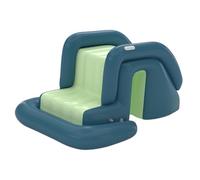Stgfyxgs Centro de Juegos Acuáticos Hinchable con Tobogán Y Piscina, ¡Ideal para Una Al Aire Libre!, Verde