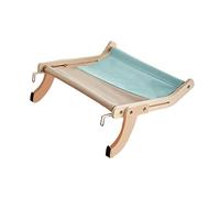 Stgfyxgs con Soporte para Hamaca, Ajustable Y Que Se Puede Colocar en El Alféizar de Una Ventana, en Un Cajón O en Un Armario para Uso en Interiores, Azul grisáceo
