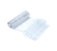 Stgfyxgs Cortina de Puerta de PVC Transparente, Impermeable Y Resistente Al Viento, Recortable, para Gateras O Puertas para Perros. Longitud: 1,5 M. Ideal para, S, Blanco