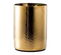 Stgfyxgs Cubitera de Hielo de Doble Pared, Aislada, Grande, Hecha a Mano, para Bebidas, Ideal para Duchas Y Fiestas Navideñas, Oro, tal como se describe
