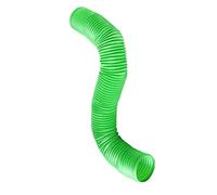 Stgfyxgs de Juegos para Mascotas, Tubo Plegable, Ejercicios de Rompecabezas, Agujeros de Observación, Plástico Blando, Apto para Gatos, Perros Y C, Verde