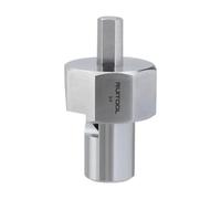 Stgfyxgs Escariador de Chaflán para Agujeros de Tope de Banco de 3/4", Vástago Hexagonal de 9 Mm para Dar Forma Y Recortar, Accesorio Genérico de Acero In