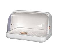 Stgfyxgs Escurridor de Platos de Plástico Resistente, Caja de Almacenamiento para Utensilios Y Platos, Rejilla de Secado Rápido para Tazas Y, Agarre Có, l, Individual