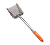 Stgfyxgs Espumadera, Cuchara para Freír, Colador, Escurridor. Fabricada en Acero Inoxidable. Fácil de Limpiar. Ideal para Hostelería, Uso Doméstico Y, 49.5cmx14cmx3cm