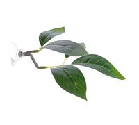 Stgfyxgs Hamaca con Forma de Hoja para Peces Betta, con Ventosa, Que Un Hábitat para Dormir, Descansar, Esconderse Y Desovar, Pc 1