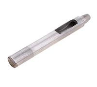 Stgfyxgs Herramienta Artesanal: Punzón de Perforación de Agujeros Redondos para Juntas de Cinturones de Cuero, Plata, 6.0mm