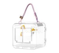 Stgfyxgs Jaula de Transporte Portátil para Aves, Incluyendo Hámsteres, Loros, Periquitos, Cacatúas Y Canarios. Equipada con...