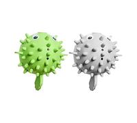 Stgfyxgs Juego de 2 Bolas Reutilizables de Hierba Gatera para Gatitos, para Pegar en Una Puerta O Pared de Cristal.
