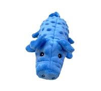 Stgfyxgs Juguete de Peluche con Forma de Cerdito Que Un Chirrido, Protector de Muebles, Juguete Interactivo para Perros Y Juguete de Ejercicio para Perro, Azul