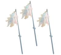 Stgfyxgs Juguetes de Plumas para Gatos, Varita para Gatos, Juguete para Gatos, Juguete para Gatos, Resistente, Divertido, Que Mejora El Coeficiente, Cactus Azul