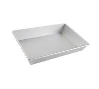 Stgfyxgs Molde Cuadrado para Pizza, Molde para Pasteles, Aleación de Aluminio Apto para Horno, Antiadherente, Versátil, para Uso Doméstico O Profesional, tal como se describe, 33cmx22.8cmx5cm