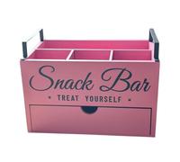 Stgfyxgs Organizador de Aperitivos para Encimera, Contenedor de Almacenamiento para Despensa, Ideal para Oficinas, Hoteles Y Cocinas.