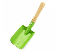 Stgfyxgs Pala de Jardinería Mini Pala Herramienta para Aflojar Tierra Mezclar Sustrato Remover Raíces Material Hierro y Madera Diseño Ergonómico Adecuada para Hogares Jardines en Maceta, Verde