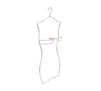 Stgfyxgs Percha para Ropa de Baño, Perchero para Lencería, Rejilla Multifuncional para Ropa de Baño, Percha para Bikini con Forma de Cuerpo para Armario O Dorm, Oro Rosa, Individual