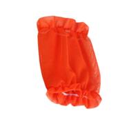 Stgfyxgs Protector Auditivo para Perros, Orejeras, Accesorios para Mascotas, Protección Acústica Profesional, Cómodo Gorro de Malla Envolvente, Redecilla para, S Orange