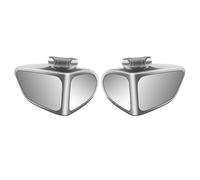 STGLLGTS 2 Piezas Espejo Retrovisor Punto Ciego del Coche para Opel Vauxhall Grandland X 2018-2024, DiseñO Doble Espejo áNgulo Libremente Ajustable,Silver