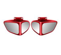 STGLLGTS 2 Piezas Espejo Retrovisor Punto Ciego del Coche para Renault Captur II I E-Tech 2.Gen/1.Gen 2015-2024, DiseñO Doble Espejo áNgulo Libremente Ajustable,Red
