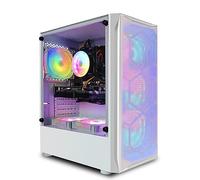 STGsivir Gaming Desktop, Intel Core I7, up to 3.9GHZ, 32G DDR3, 1T SSD, WiFi, BT 5.0, AMD Radeon RX 5600 XT, RGB Fan x 6, 500W PS, Win10H64