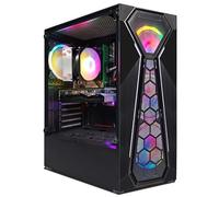 STGsivir ,PC Gaming,Ordenador de sobremesa AMD Athlon 3000G 3.5GHz,Radeon RX 580 8GB,16GB DDR4,1T SSD,WiFi,BT 5.0,4 Fans,Windows 11 H64