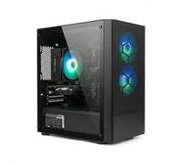 STGsivir PC Gaming, Ordenador de Sobremesa Gaming, GeForce GT 740 4G GDDR5,Xeon E5 hasta 3.4GHZ,32GB DDR,1TB SSD,WiFi 6,BT 5.2,RGB Ventiladores x3,Windows 11 Pro