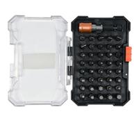 STHOR 66301 - Juego de puntas de destornillador (41 piezas, acero CRV)