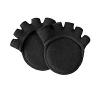 STHOYN 5 Dedos Almohadilla Metatarsal Para Mujer Protectores Para Los Pies 2 Pares Plantillas Metatarsalgia Duraderas Para Tacones Altos Almohadillas Para Pies(1 pair,Black-B)